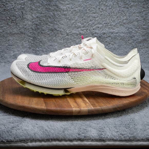 Nike Mens Air Zoom Victory Track & Field Distance Spikes Sail Sz 14 CD4385-101 - Picture 3 of 6